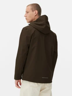 Chubasquero Con Capucha Y Cremallera