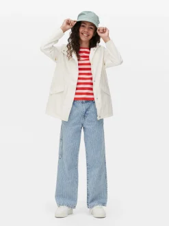 Chubasquero Con Cierre Oculto