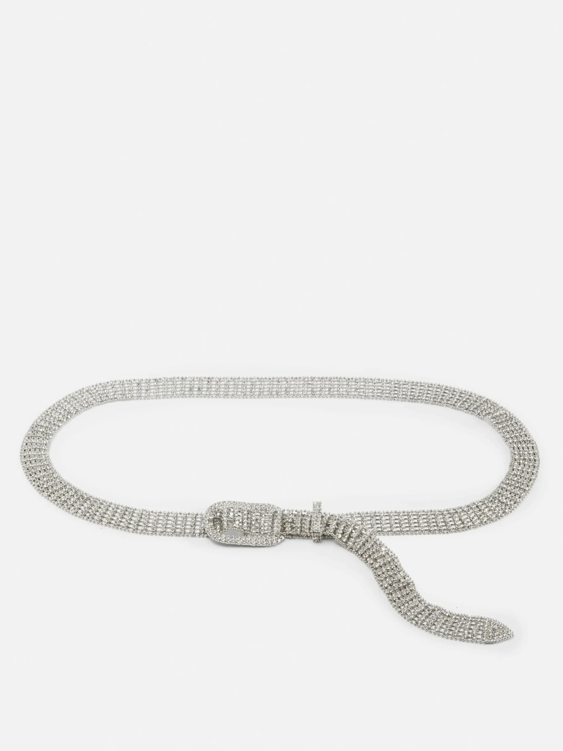 Cinturón Con Adornos De Strass