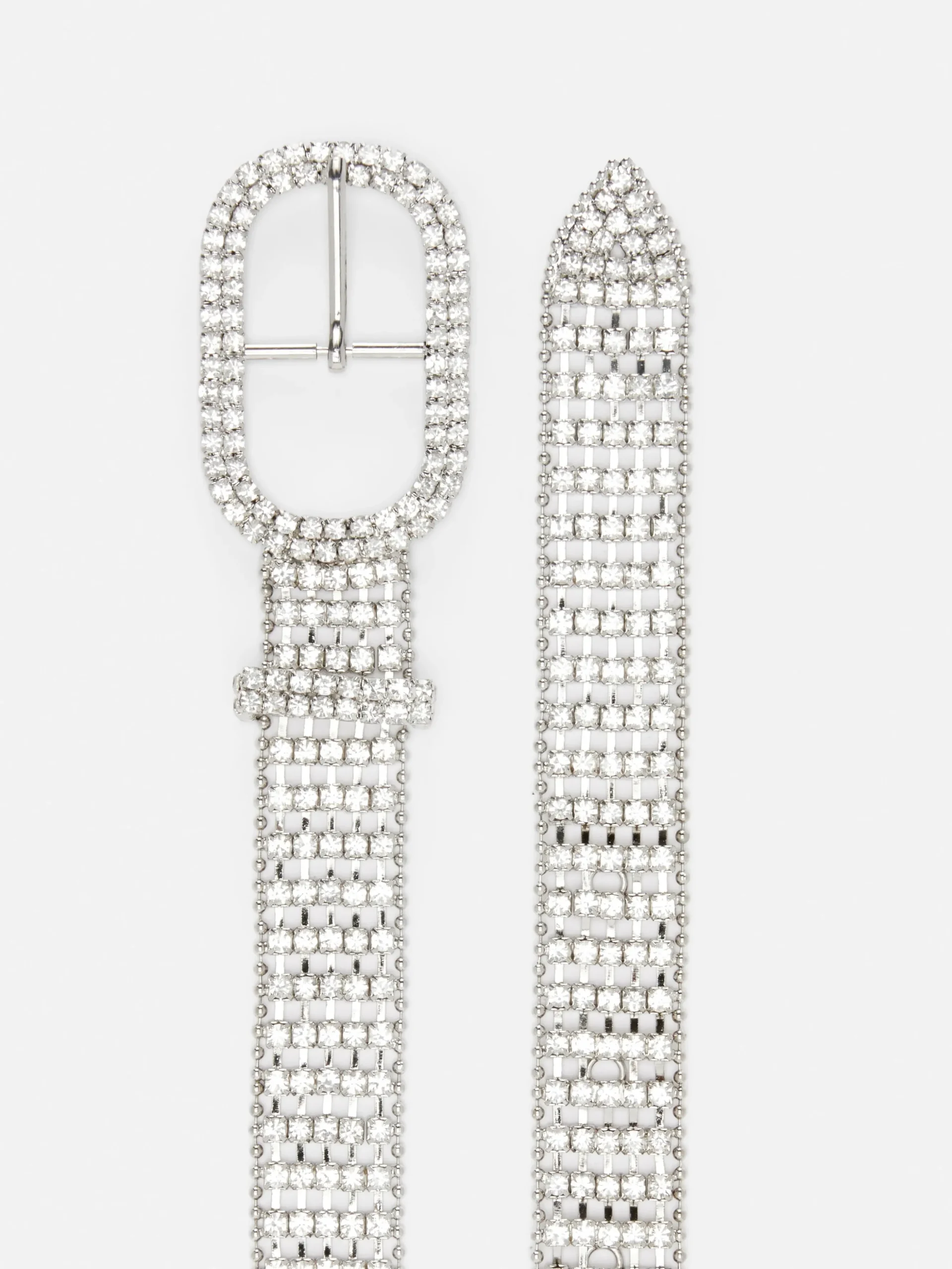 Cinturón Con Adornos De Strass