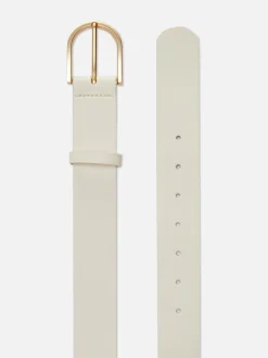 Cinturón Con Hebilla En Arco