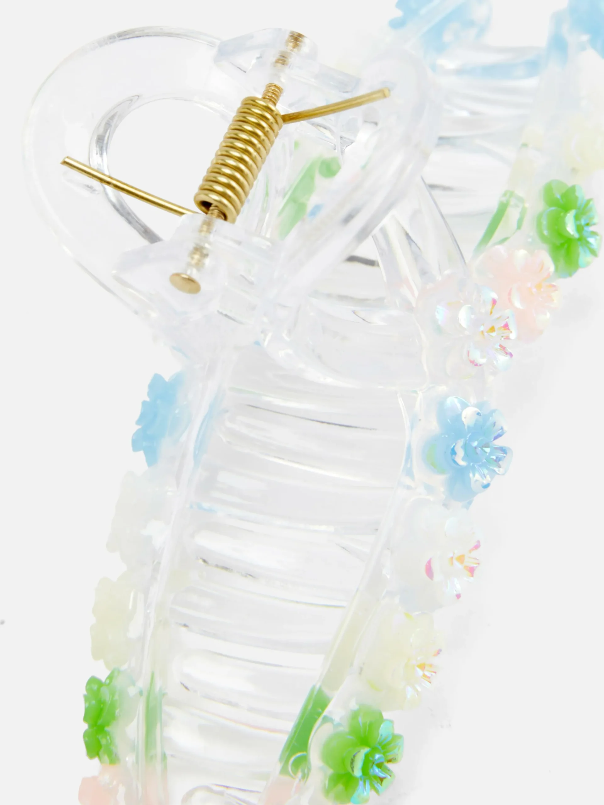 Clip Para El Pelo Con Detalle De Lazo Y Flores