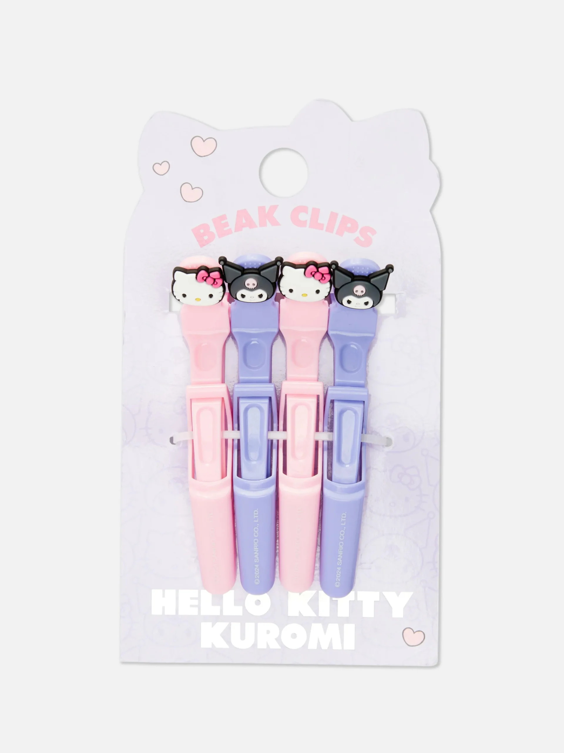 Clips Para El Cabello De Hello Kitty Y Kuromi