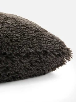 Cojín De Pelo Sintético Cuadrado