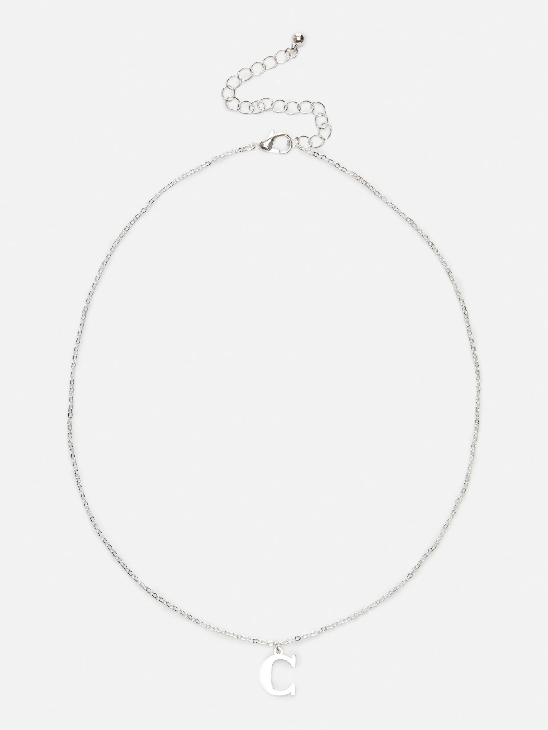 Collar De Cadena Con Inicial