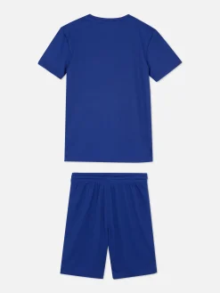 Conjunto De Camiseta Y Pantalones Cortos Deportivos