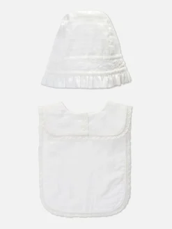 Conjunto De Gorro Y Babero Formales