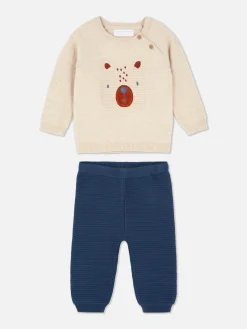 Conjunto De Leggings Y Jersey De Punto