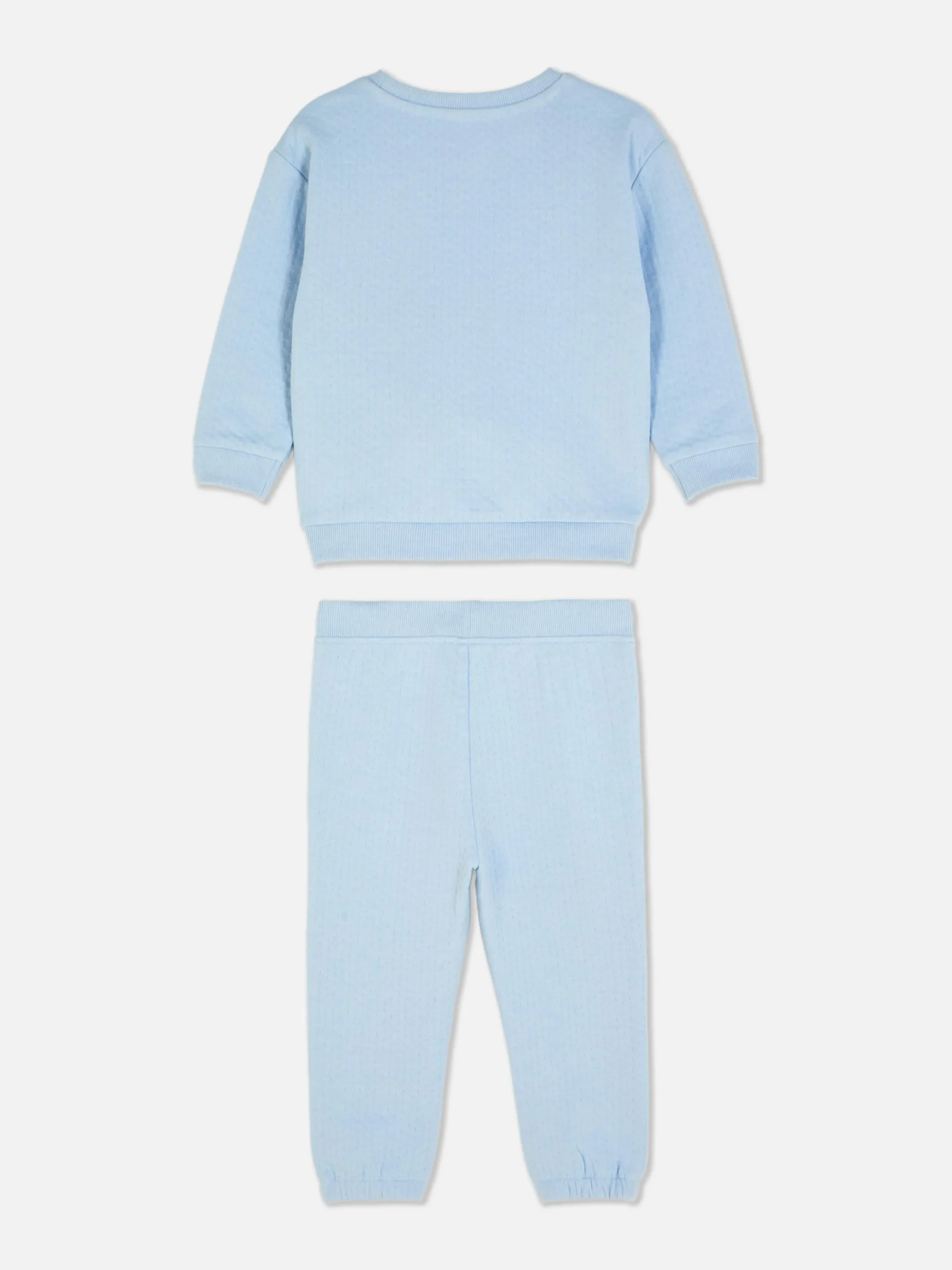 Conjunto De Sudadera Y Joggers Con Textura