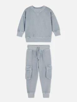 Conjunto De Sudadera Y Joggers Cargo A Juego