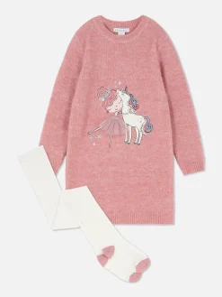 Conjunto De Vestido De Bailarina Y Leotardos