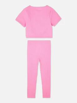 Conjunto Informal Acanalado De Ángel De Disney