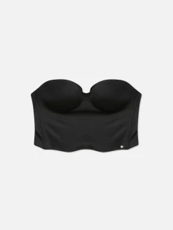 Corsé Tipo Corpiño De Espalda Abierta Con Relleno