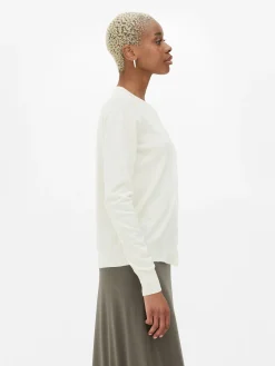 Cárdigan Clásico De Cuello Redondo