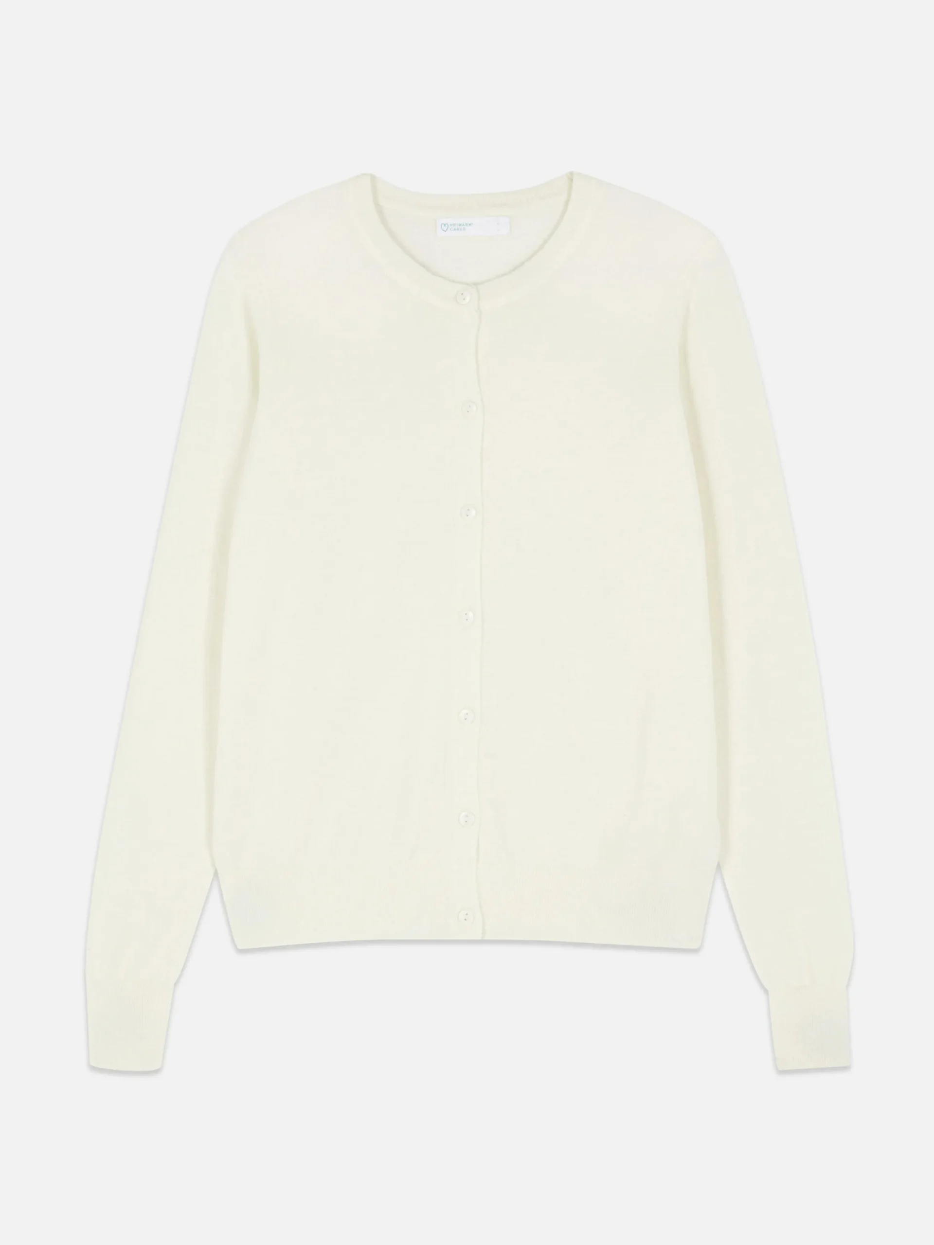 Cárdigan Clásico De Cuello Redondo