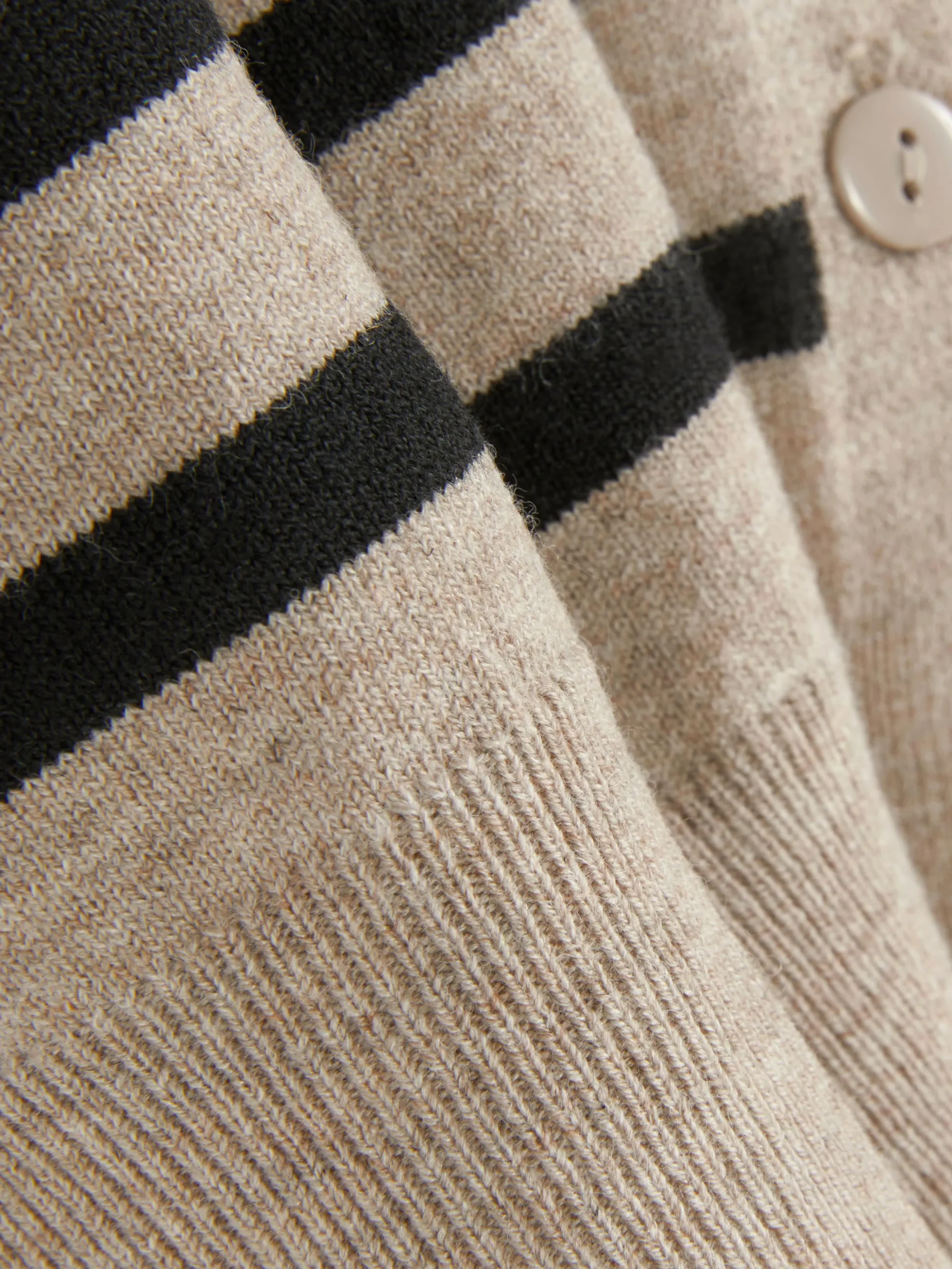 Cárdigan Clásico De Cuello Redondo