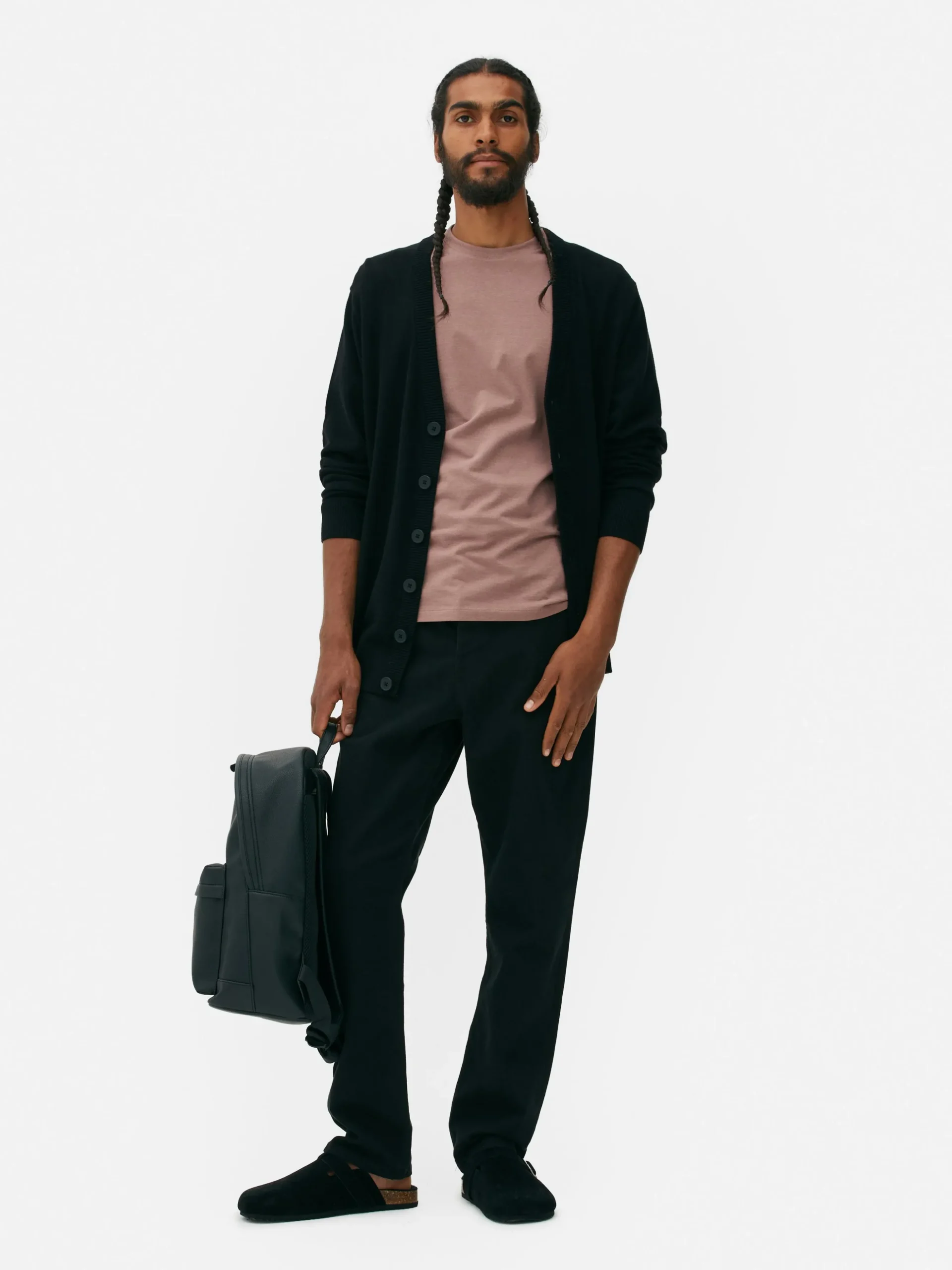 Cárdigan Con Botones Gruesos