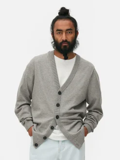 Cárdigan Con Botones Gruesos