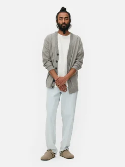 Cárdigan Con Botones Gruesos