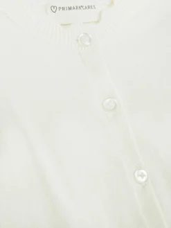 Cárdigan Con Ribete Festoneado