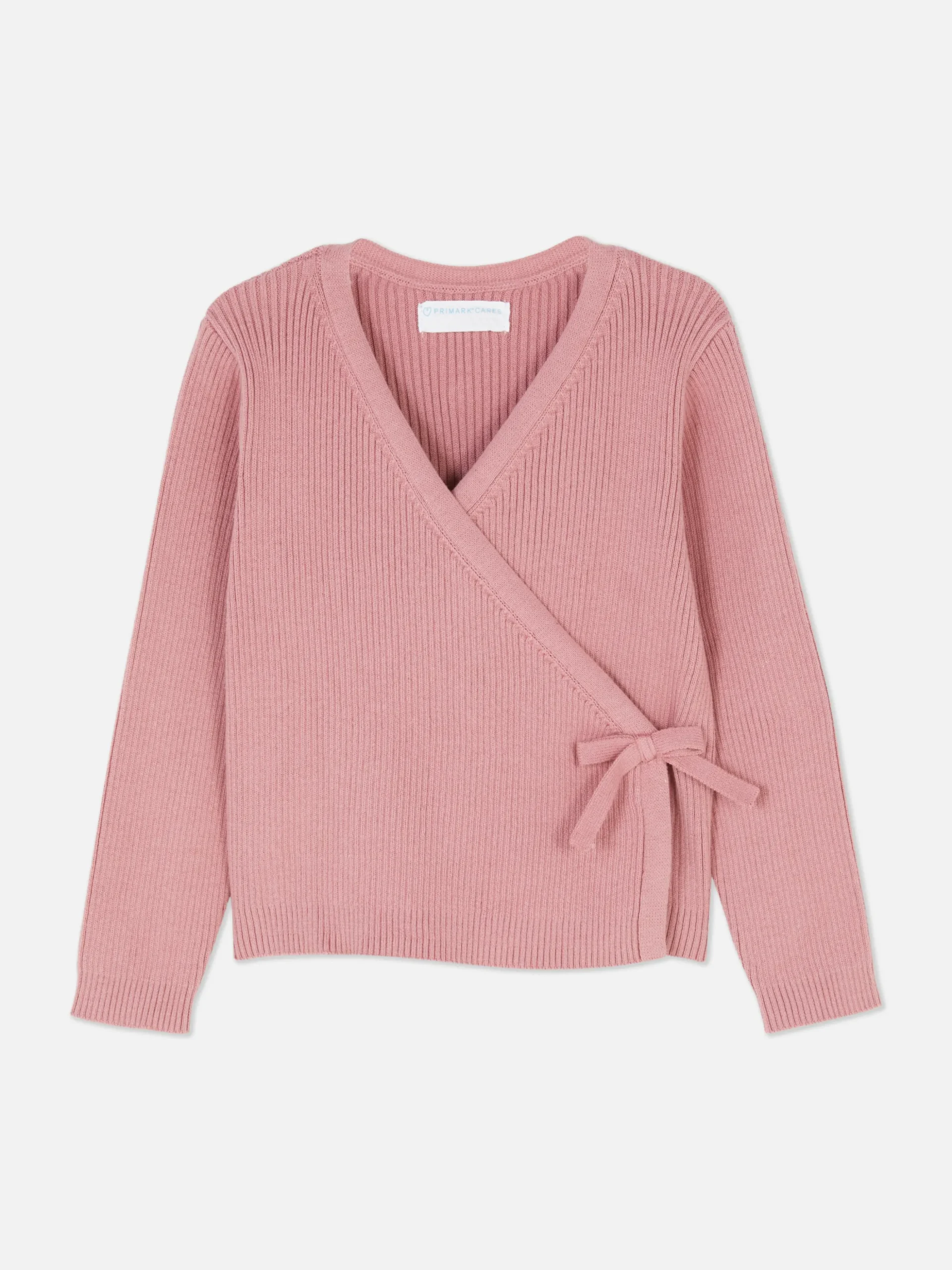 Cárdigan Cruzado Con Diseño Acanalado