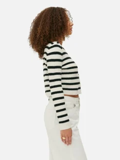 Cárdigan De Punto Con Botones