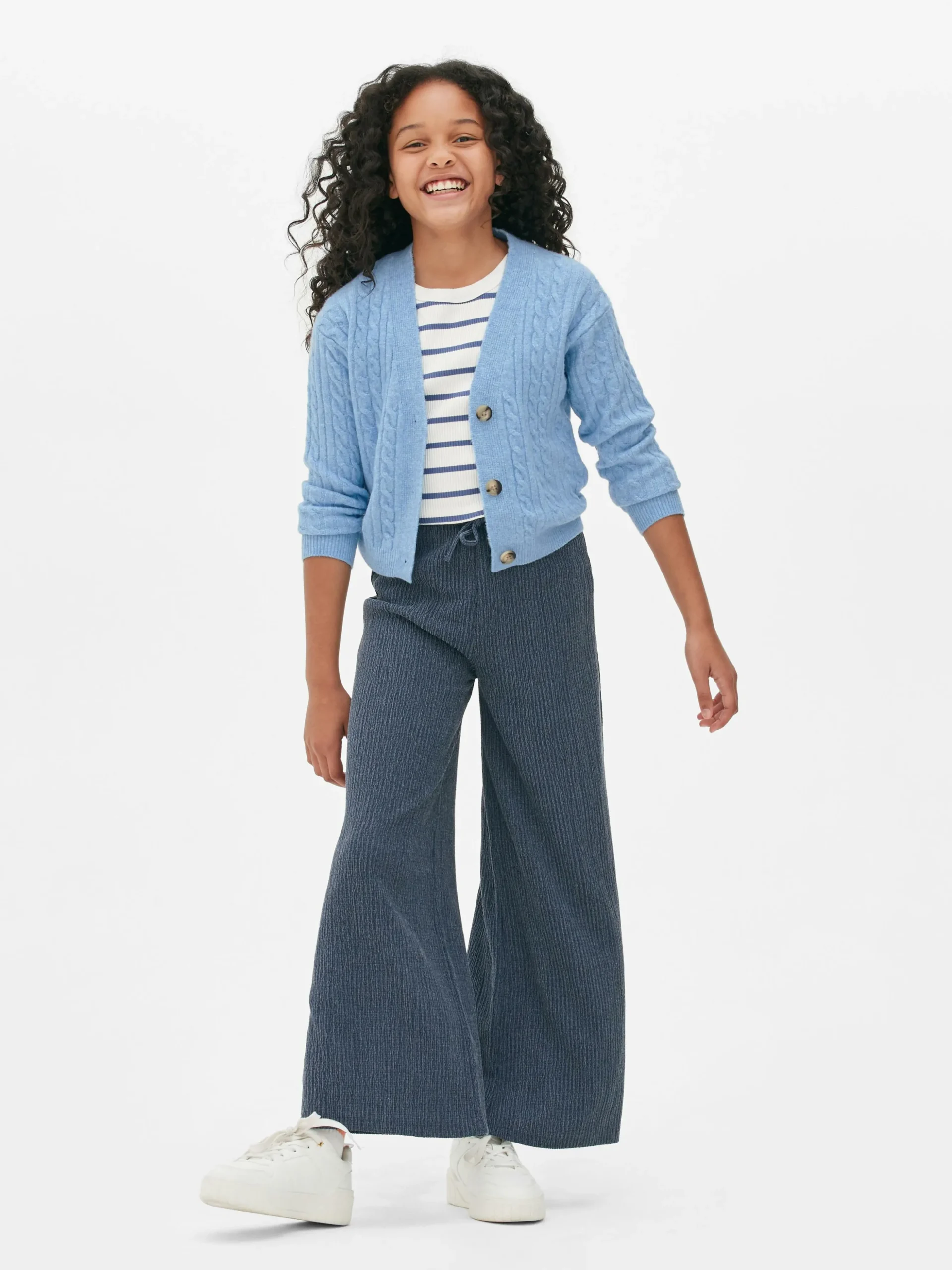 Cárdigan De Punto De Ochos