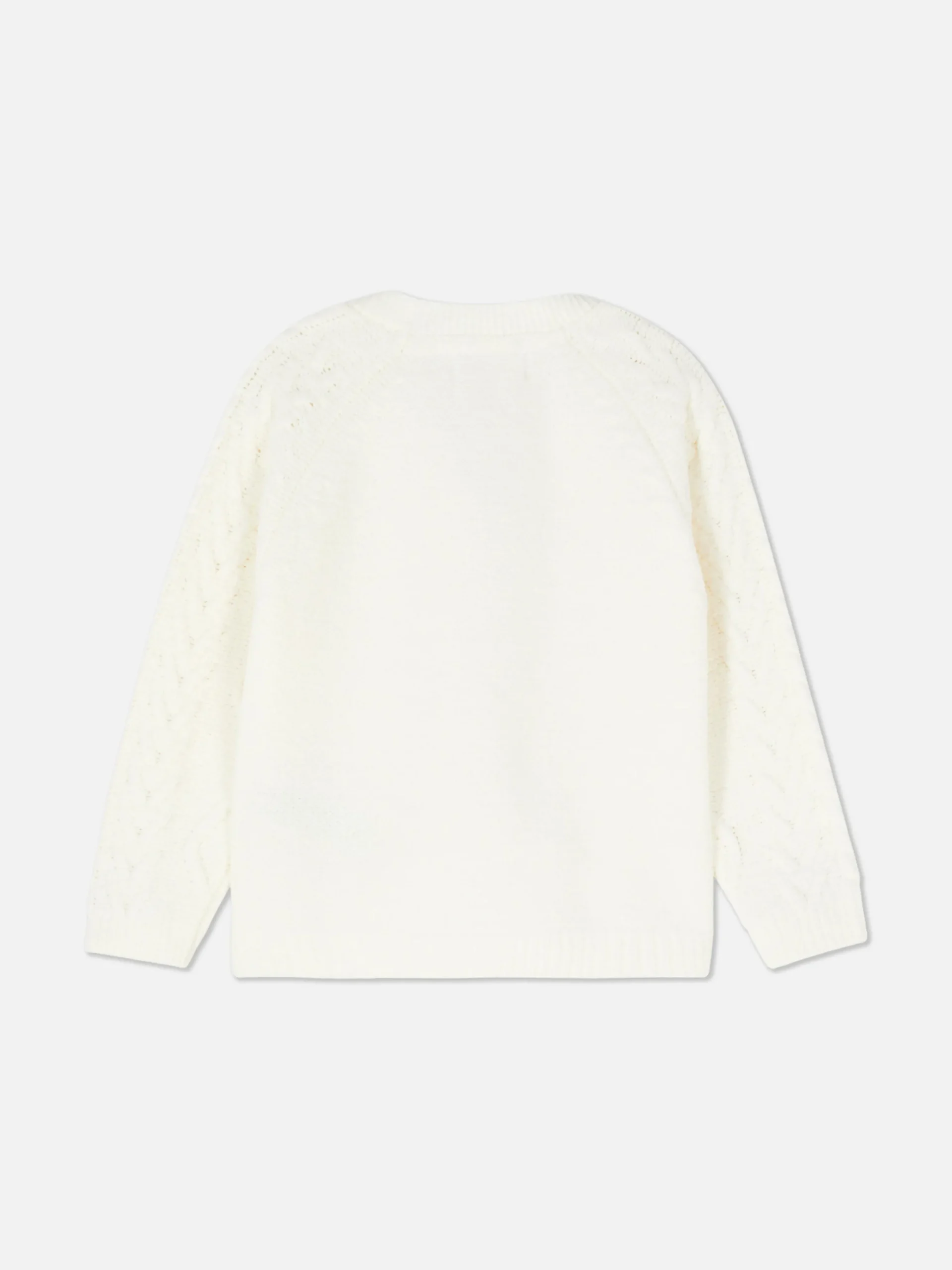 Cárdigan De Punto De Ochos