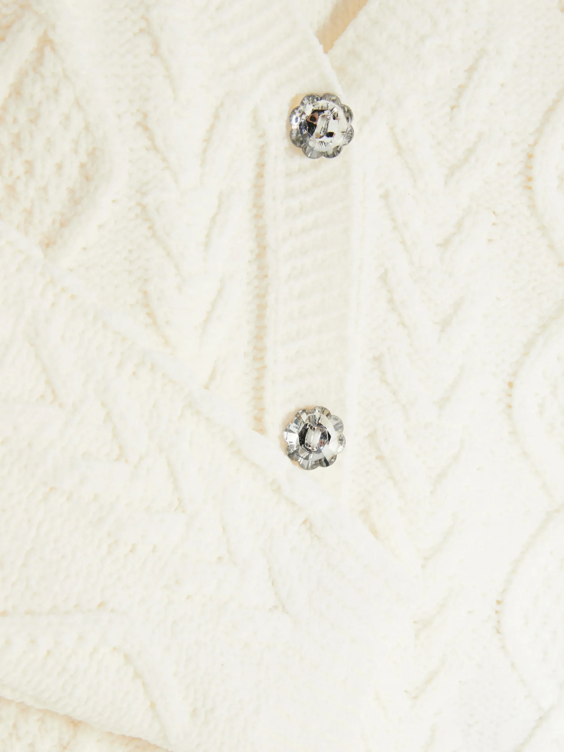 Cárdigan De Punto De Ochos