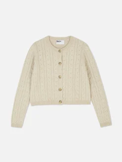 Cárdigan De Punto De Ochos De Rita Ora