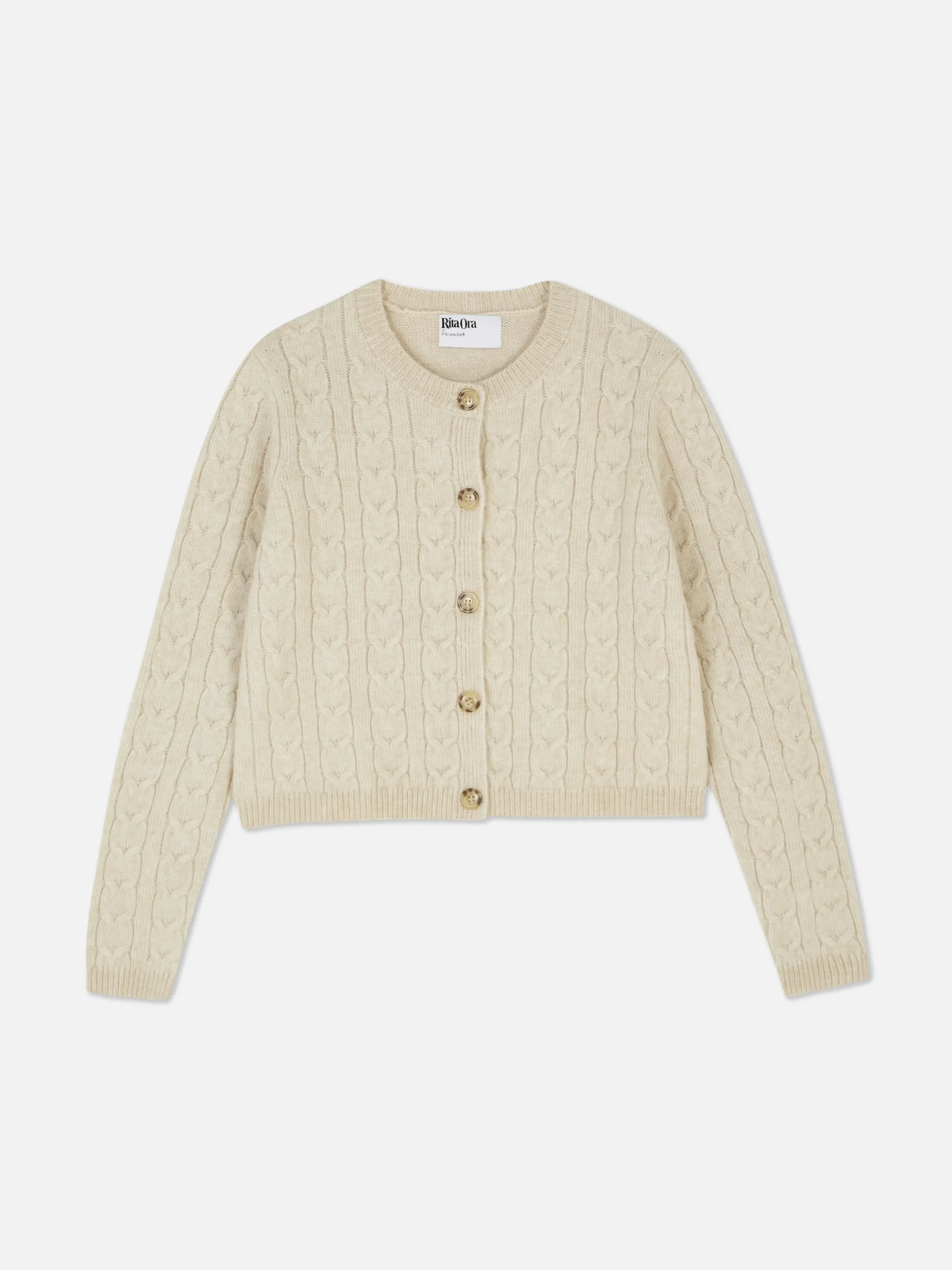 Cárdigan De Punto De Ochos De Rita Ora