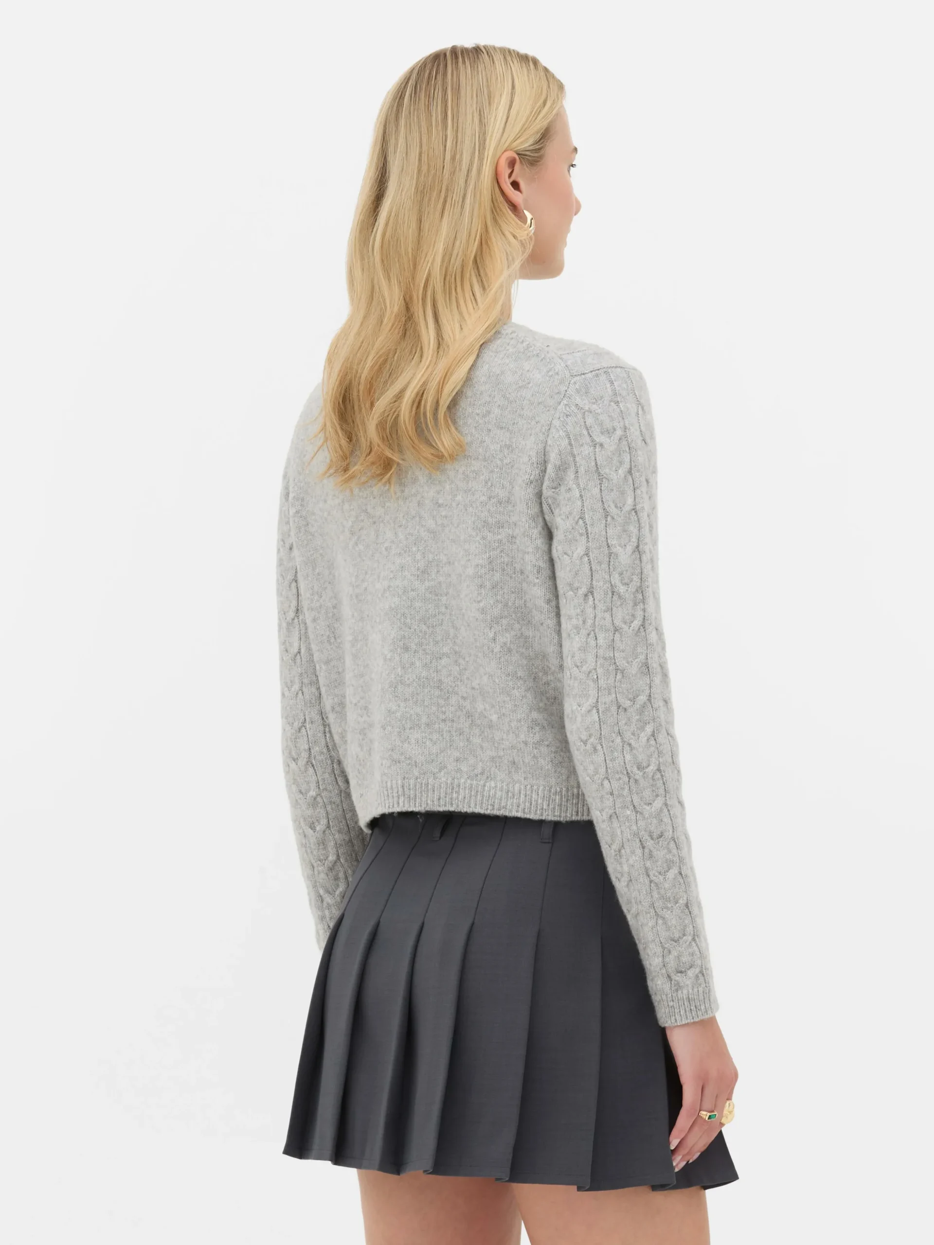 Cárdigan De Punto De Ochos De Rita Ora