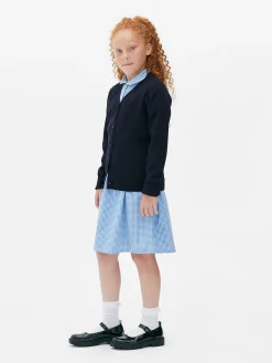 Cárdigan Escolar Para Niña Mayor