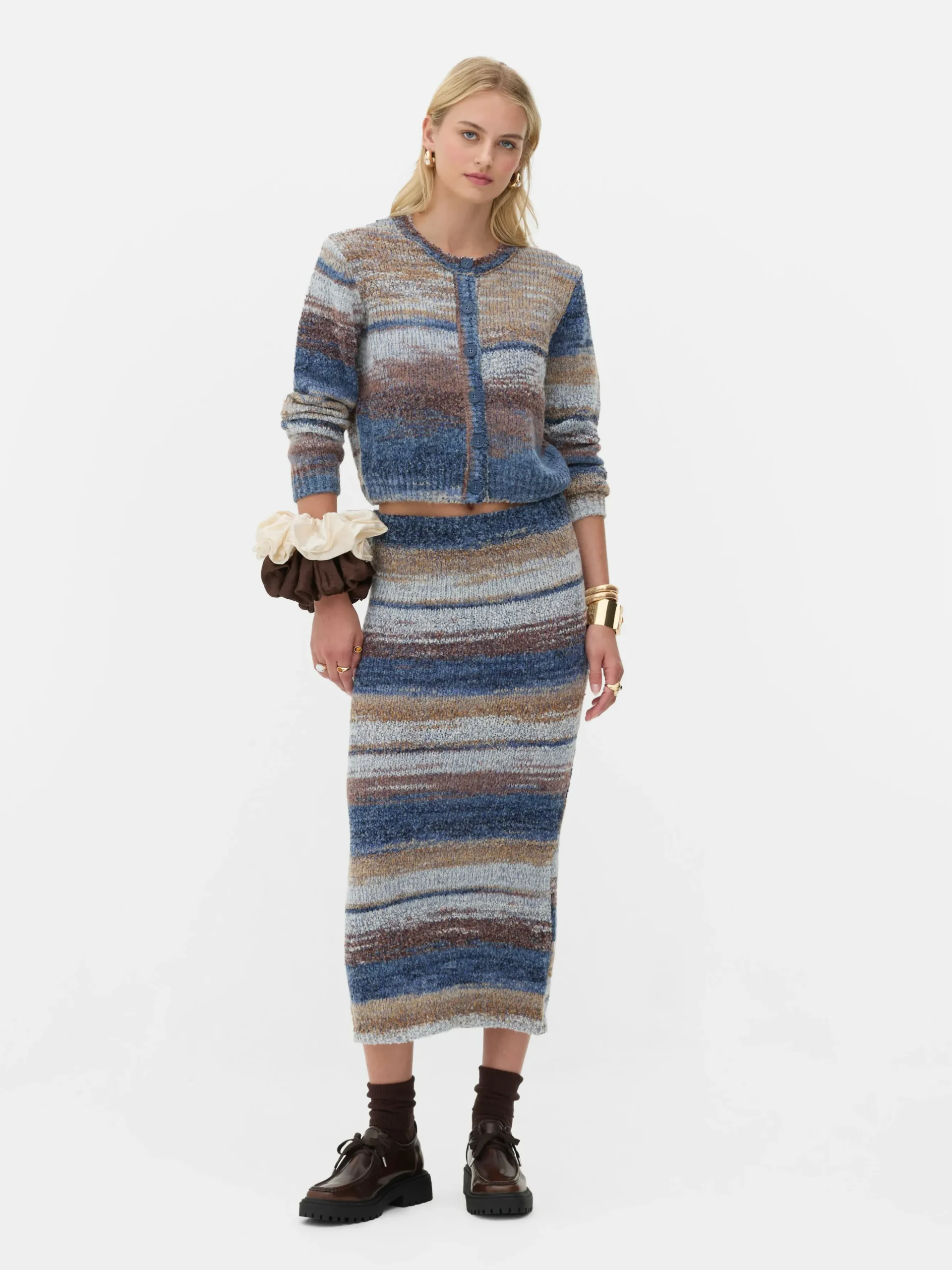 Cárdigan Jaspeado Combinable De Rita Ora