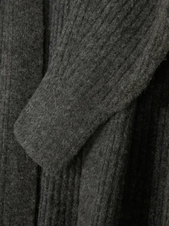 Cárdigan Largo Acanalado