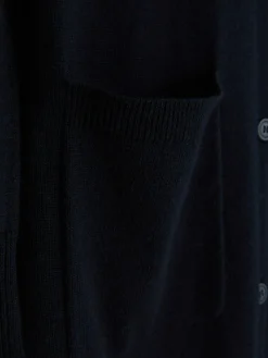 Cárdigan Largo Con Botones