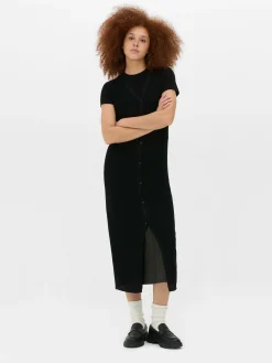 Cárdigan Largo Sin Mangas