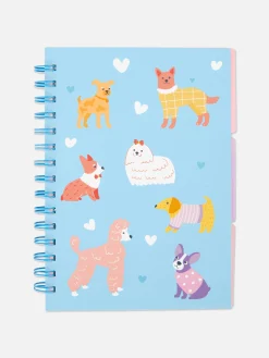 Cuaderno A5 Con Diseño De Perros