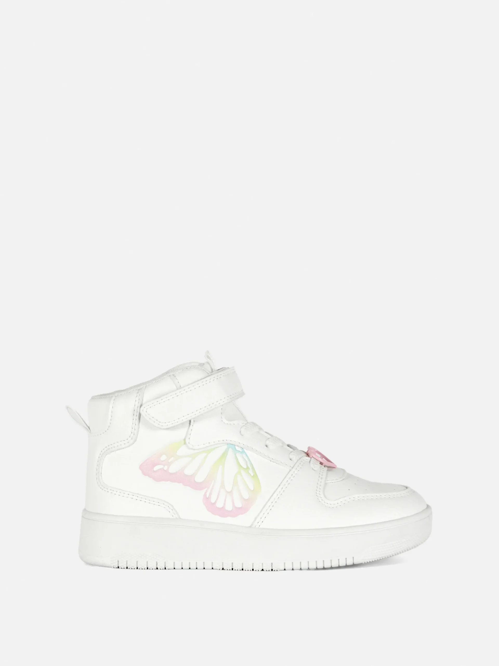 Deportivas Altas Con Mariposa Con Efecto Degradado