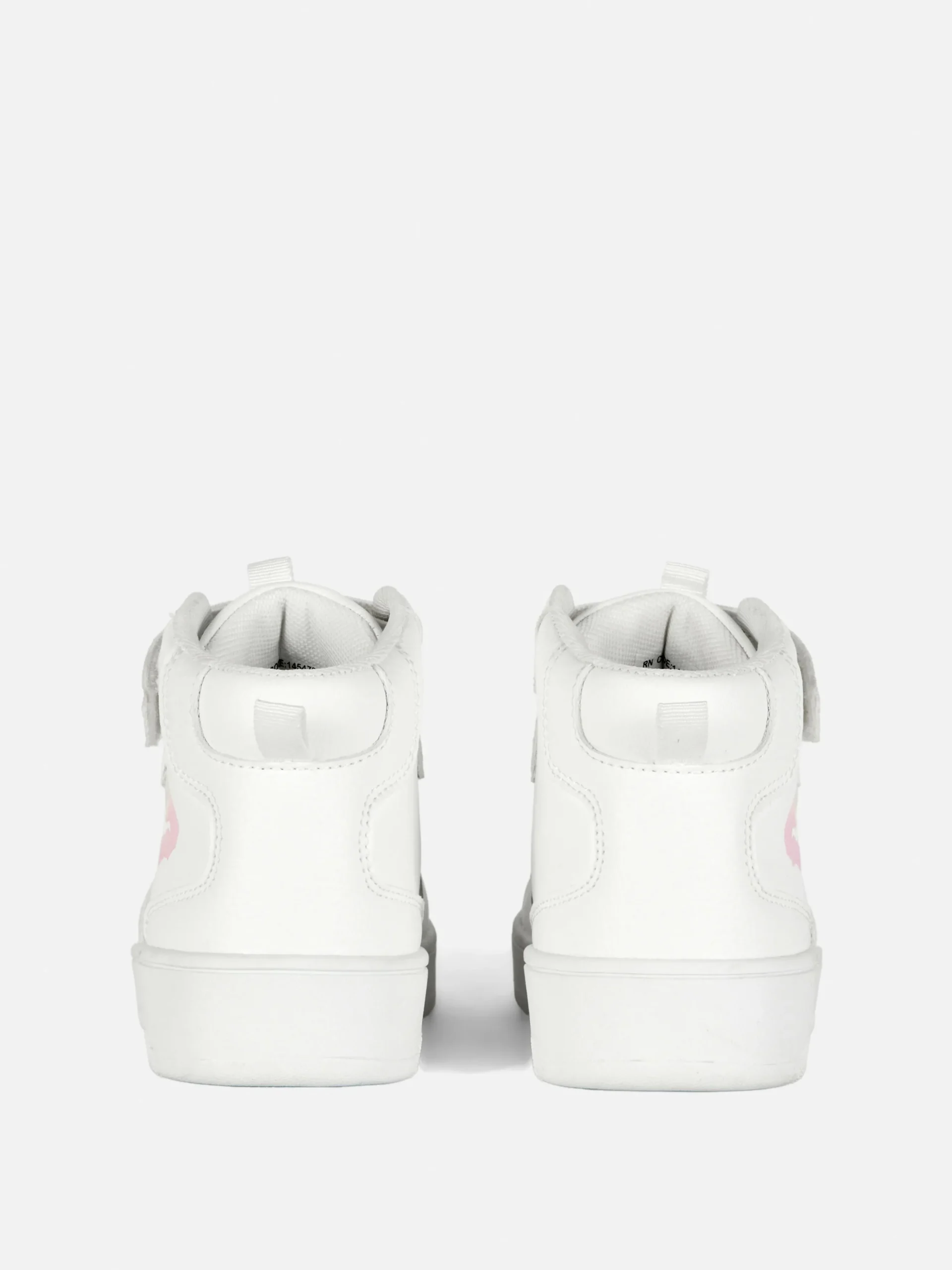 Deportivas Altas Con Mariposa Con Efecto Degradado