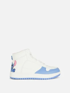 Deportivas De Caña Alta De Stitch De Disney