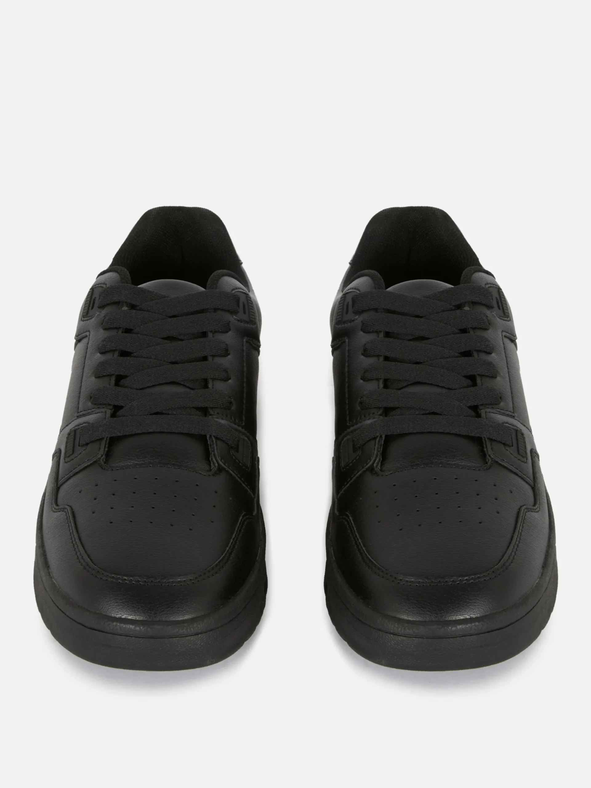 Deportivas De Caña Baja Con Cordones