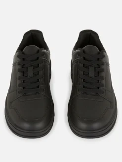 Deportivas De Caña Baja Con Paneles