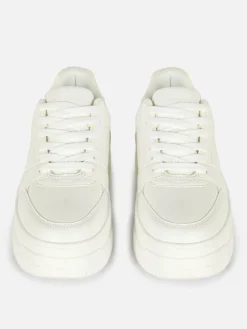 Deportivas De Caña Baja De Plataforma Plana