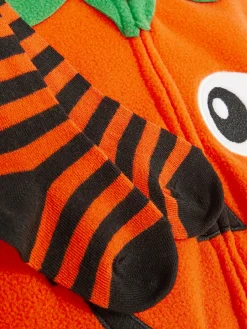 Disfraz De Calabaza De Felpa De Halloween