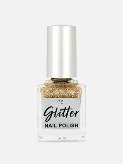 Esmalte De Uñas Con Purpurina De PS...