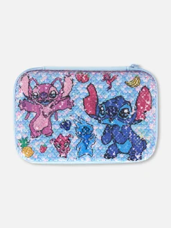 Estuche De Lentejuelas Con Stitch De Disney