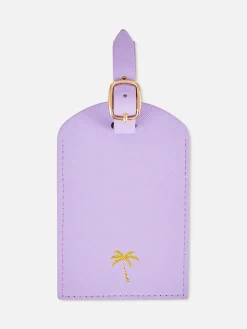 Etiqueta Para Equipaje Con Textura