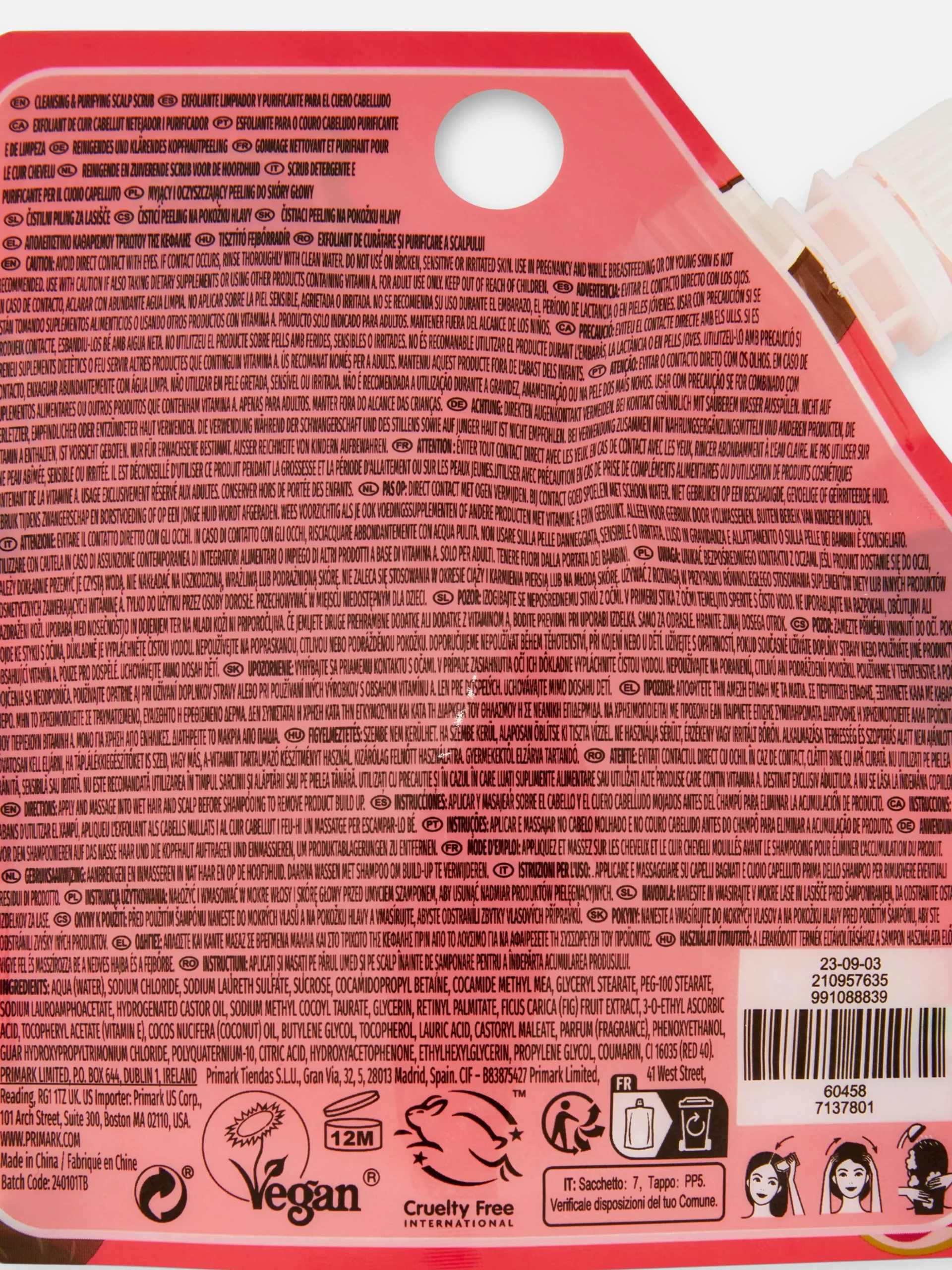 Exfoliante Limpiador Para El Cuero Cabelludo De PS...