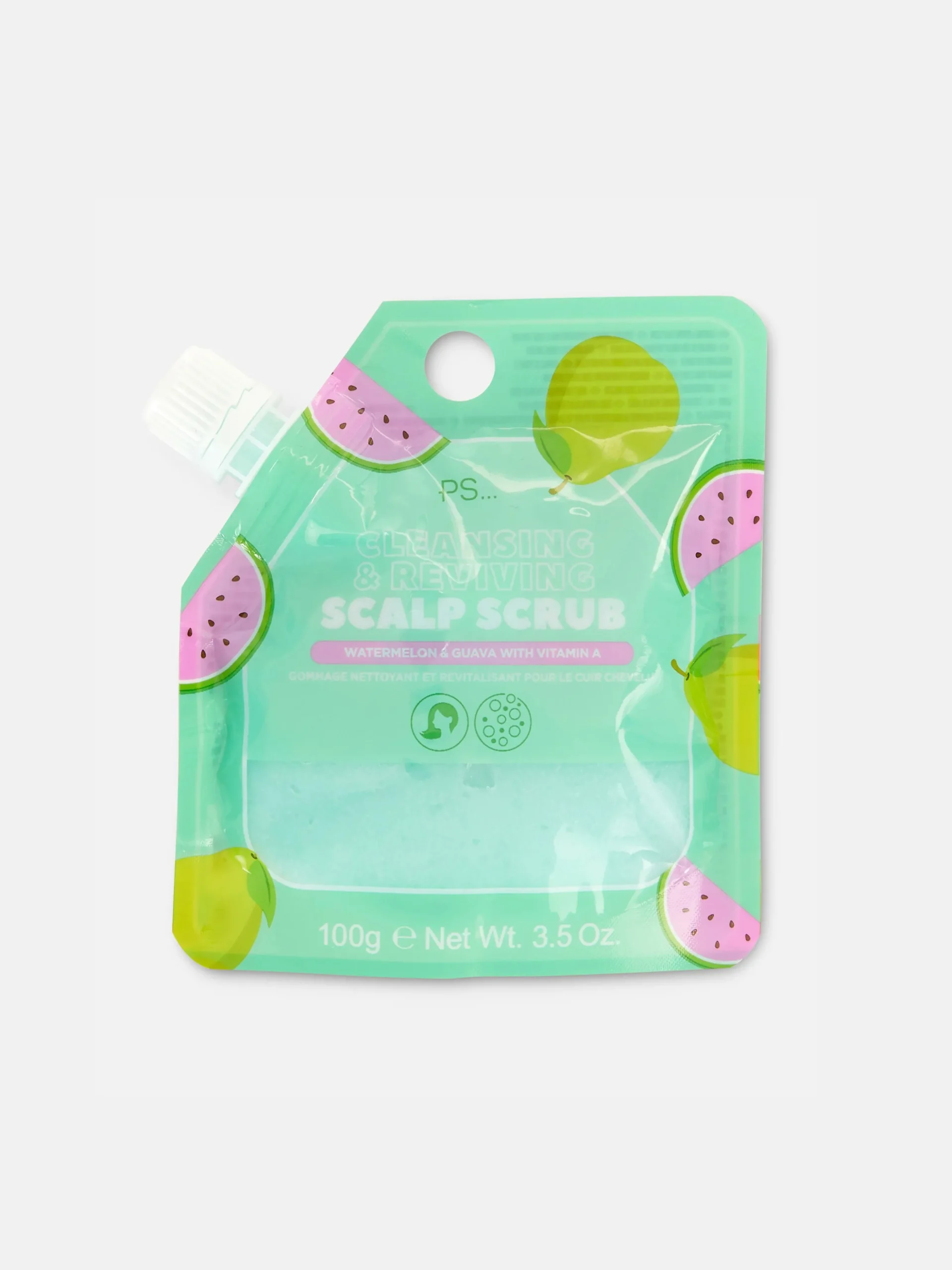 Exfoliante Para El Cuero Cabelludo De Sandía Y Guayaba De PS...